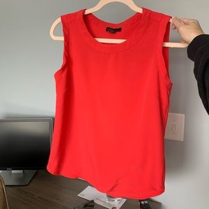 Dalia dressy tank - dark pink